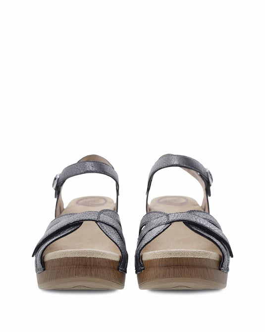 Dansko Women's Season Sandals Graphite Nappa Dansko Women's Season Sandals Graphite Nappa