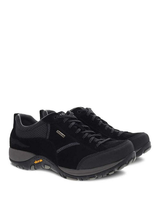 Dansko Women's Paisley Black/Black Suede