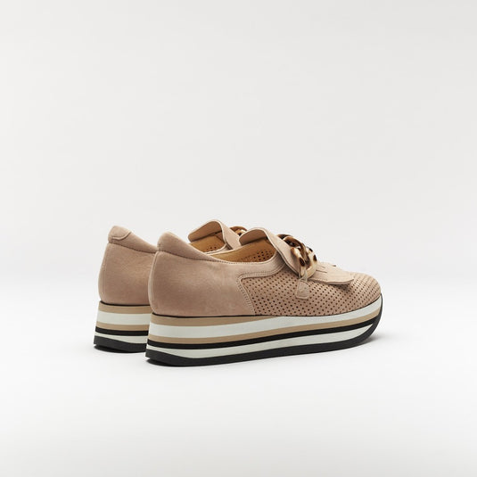 Softwaves Women's Carly Platform Sneaker Sand Softwaves Women's Carly Platform Sneaker Sand