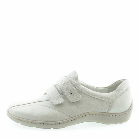Waldlaufer Women's Henni Velcro Shoe White Waldlaufer Women's Henni Velcro Shoe White