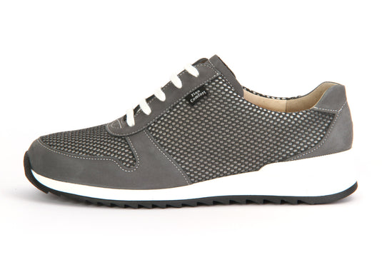 Finn Comfort Women's Sidonia street Patagonia Skipper Grey/White