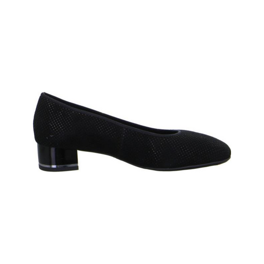 Ara Women's Graz  Block Heel Midnight Blue Suede Ara Women's Graz  Block Heel Midnight Blue Suede