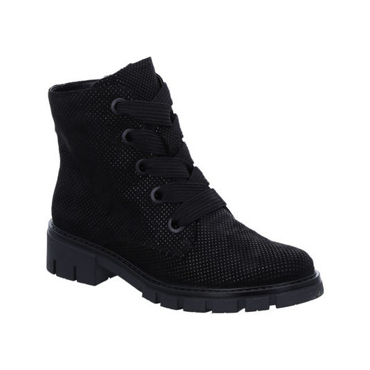Ara Women's Dover Ankle Lace Boots Black