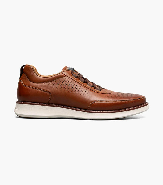 Florsheim Men's Lauch Elastic Lace Slip On Shoes Cognac Florsheim Men's Lauch Elastic Lace Slip On Shoes Cognac