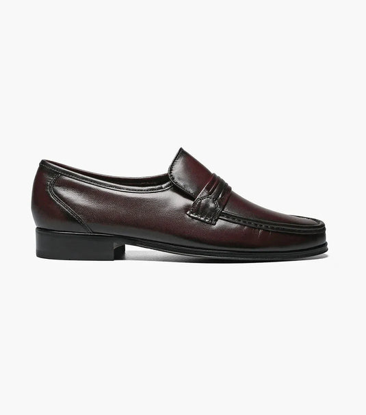 Florsheim Men's Como Moc Toe Strap Loafer Black Cherry Florsheim Men's Como Moc Toe Strap Loafer Black Cherry