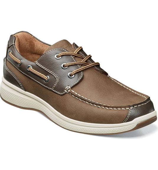 Florsheim Men's Great Lakes Moc Toe Oxford Stone Florsheim Men's Great Lakes Moc Toe Oxford Stone