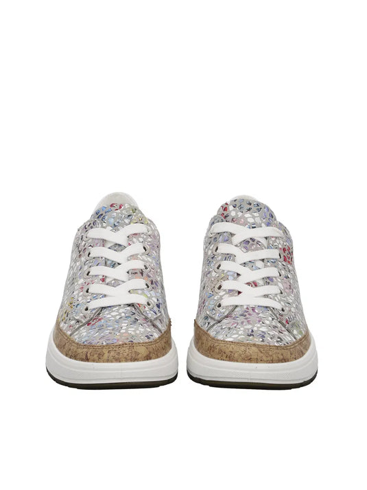 Ara Women's Ren | Roma Sneaker White Multi Ara Women's Ren | Roma Sneaker White Multi