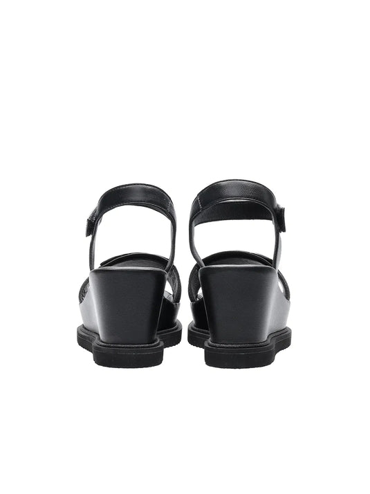 Ara Women's Parma Wedge sandals Black Ara Women's Parma Wedge sandals Black