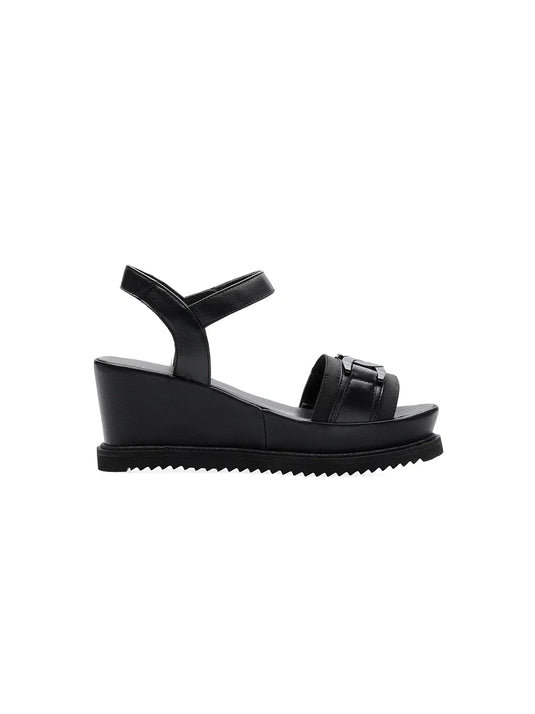 Ara Women's Parma Wedge sandals Black Ara Women's Parma Wedge sandals Black