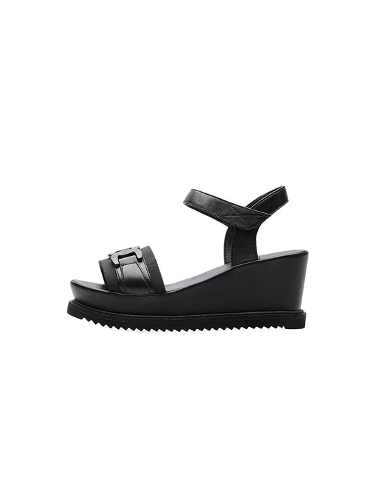 Ara Women's Parma Wedge sandals Black Ara Women's Parma Wedge sandals Black