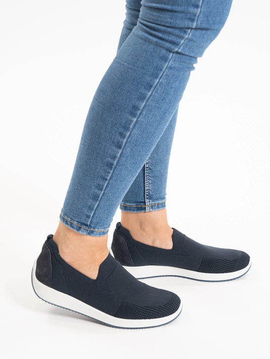 ARA Women's Lissabon Leena III Slip on shoes Navy ARA Women's Lissabon Leena III Slip on shoes Navy