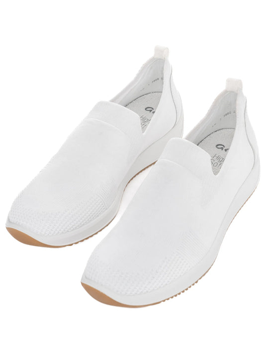 ARA Women's Lissabon Leena III Slip on shoes White ARA Women's Lissabon Leena III Slip on shoes White