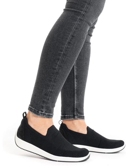 ARA Women's Lissabon Leena III Slip on shoes Black ARA Women's Lissabon Leena III Slip on shoes Black