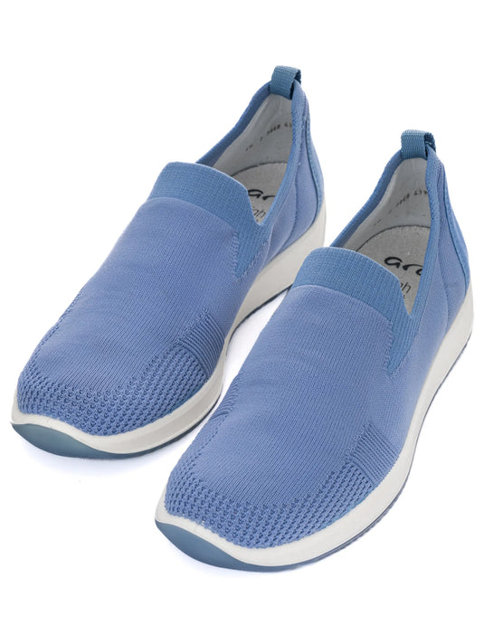 ARA Women's Lissabon Leena III Slip on shoes Azzurro ARA Women's Lissabon Leena III Slip on shoes Azzurro