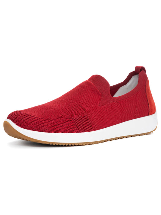 ARA Women's Lissabon Leena III Slip on shoes Red ARA Women's Lissabon Leena III Slip on shoes Red