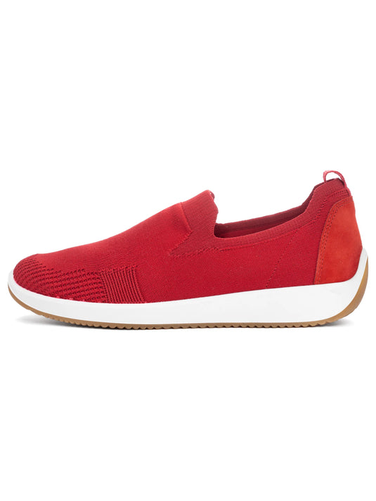 ARA Women's Lissabon Leena III Slip on shoes Red