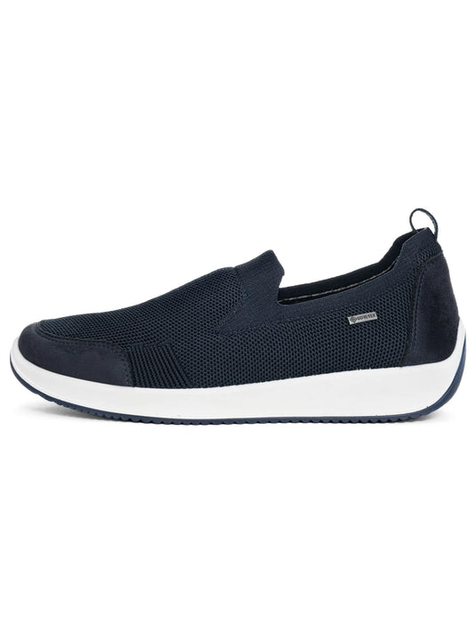 Ara Women's Lissabon GORE-TEX® Slip-On Navy Ara Women's Lissabon GORE-TEX® Slip-On Navy