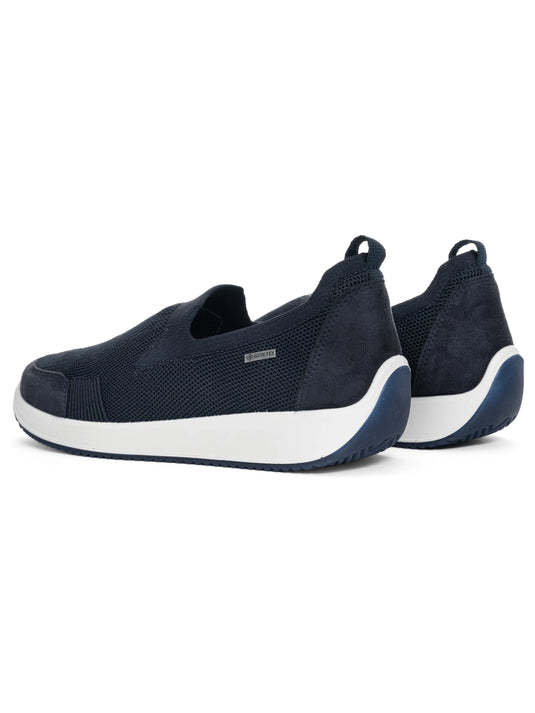 Ara Women's Lissabon GORE-TEX® Slip-On Navy Ara Women's Lissabon GORE-TEX® Slip-On Navy