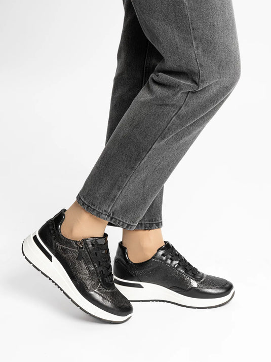 Ara Women's Gardenia | Garda Sneakers Black steel Ara Women's Gardenia | Garda Sneakers Black steel