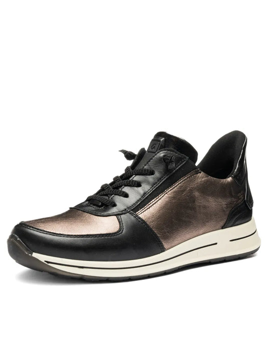 ARA Women's Osaka | Ovation Slip in Sneaker Black Cashmere ARA Women's Osaka | Ovation Slip in Sneaker Black Cashmere