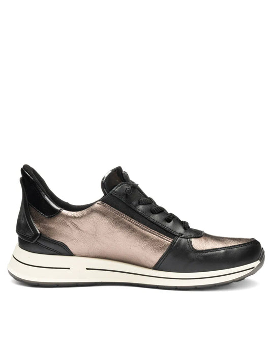 ARA Women's Osaka | Ovation Slip in Sneaker Black Cashmere ARA Women's Osaka | Ovation Slip in Sneaker Black Cashmere