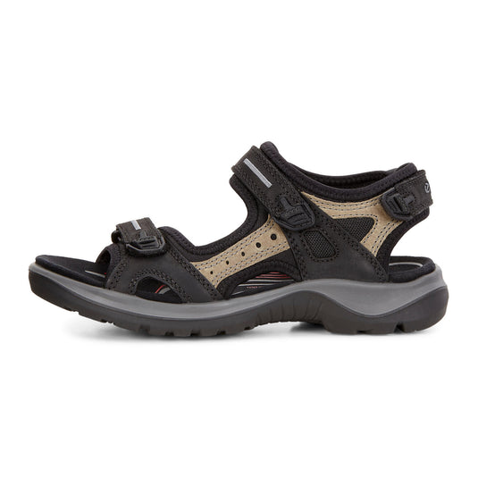Ecco Women's Yucatan Sandals Black-Mole-Black Ecco Women's Yucatan Sandals Black-Mole-Black