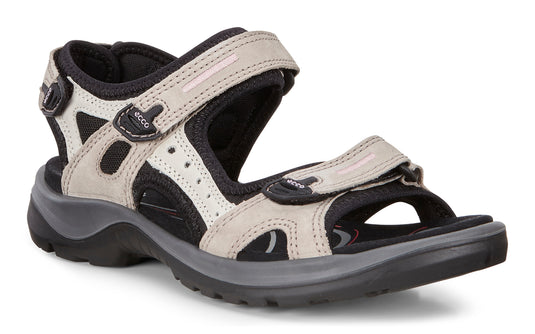Ecco Women's Offroad Yucatan Sandals Atmosphere/Ice W./Black Ecco Women's Offroad Yucatan Sandals Atmosphere/Ice W./Black