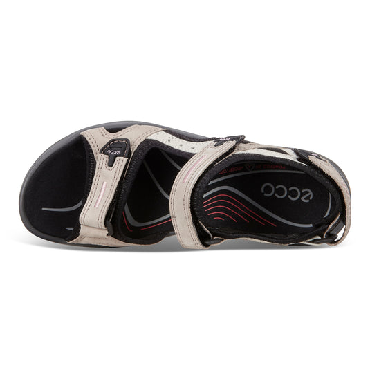 Ecco Women's Offroad Yucatan Sandals Atmosphere/Ice W./Black Ecco Women's Offroad Yucatan Sandals Atmosphere/Ice W./Black