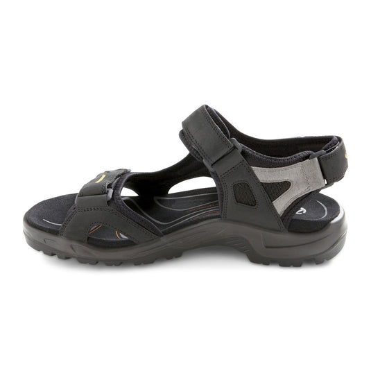 Ecco Men's Offroad Yucatan Sandals Black/Mole/Black Ecco Men's Offroad Yucatan Sandals Black/Mole/Black