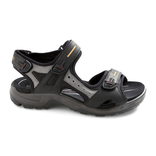 Ecco Men's Offroad Yucatan Sandals Black/Mole/Black Ecco Men's Offroad Yucatan Sandals Black/Mole/Black