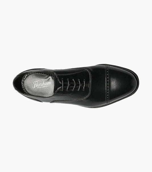 Florsheim Men's Lexington Cap Toe Oxford Black Florsheim Men's Lexington Cap Toe Oxford Black