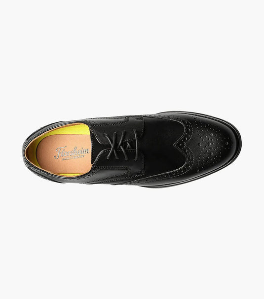 Florsheim Men's Midtown Wingtip Oxford Black Florsheim Men's Midtown Wingtip Oxford Black
