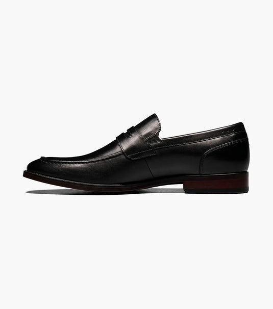 Florsheim Men's Sorrento Moc Toe Penny Loafer Black