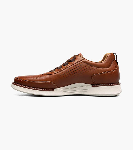 Florsheim Men's Lauch Elastic Lace Slip On Shoes Cognac Florsheim Men's Lauch Elastic Lace Slip On Shoes Cognac