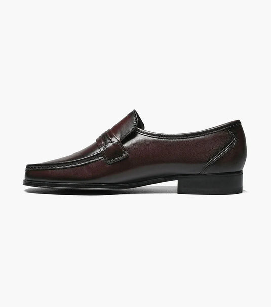 Florsheim Men's Como Moc Toe Strap Loafer Black Cherry Florsheim Men's Como Moc Toe Strap Loafer Black Cherry