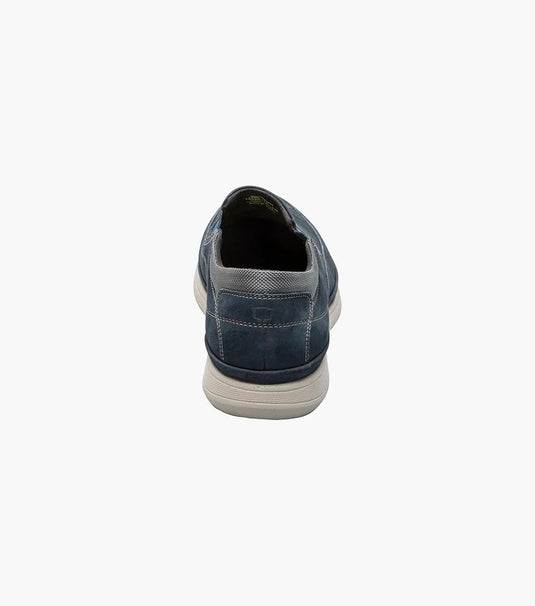 Florsheim Men's Motion Moc Toe Slip On Navy Nubuck Florsheim Men's Motion Moc Toe Slip On Navy Nubuck