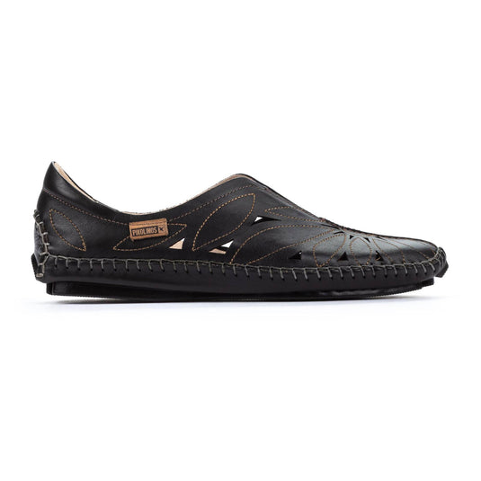 Pikolinos Women's Jerez leather moccasin Black Pikolinos Women's Jerez leather moccasin Black