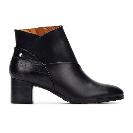 Pikolinos Women's CALAFAT W1Z Wide heel ankle boots Black Pikolinos Women's CALAFAT W1Z Wide heel ankle boots Black