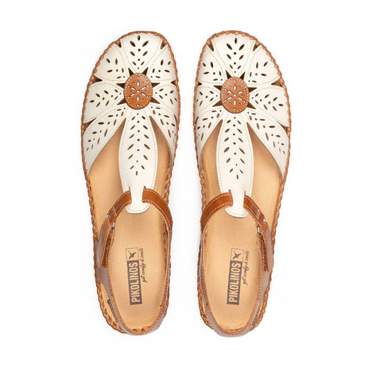 Pikolinos Women's P. VALLARTA hook-and-loop closure shoes White Pikolinos Women's P. VALLARTA hook-and-loop closure shoes White