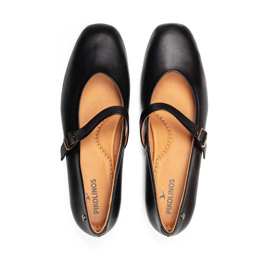 Pikolinos Women's UBEDA Buckle heeled shoes Black Pikolinos Women's UBEDA Buckle heeled shoes Black