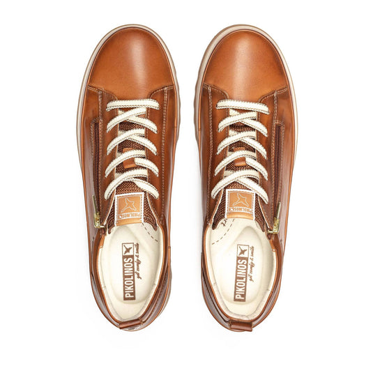 Pikolinos VIGO Women's casual shoes with zipper - Brandy Pikolinos VIGO Women's casual shoes with zipper - Brandy