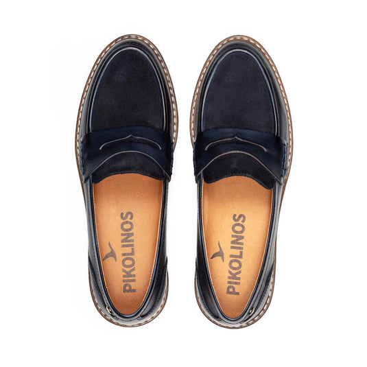 Pikolinos Women's Aldaya Leather Shoes Blue Pikolinos Women's Aldaya Leather Shoes Blue