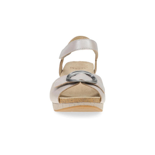 Dansko Women's Stella Wedge Sandal Pearl Dansko Women's Stella Wedge Sandal Pearl