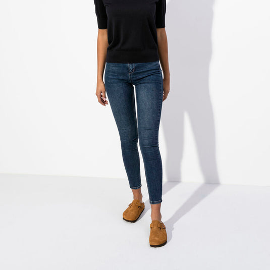 Birkenstock Sandals Boston Mink Suede Leather Birkenstock Sandals Boston Mink Suede Leather