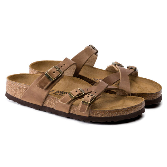Birkenstock Sandals Franca Tobacco Brown