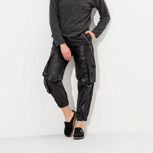 Birkenstock Women's Buckley Black Suede Leather Birkenstock Women's Buckley Black Suede Leather