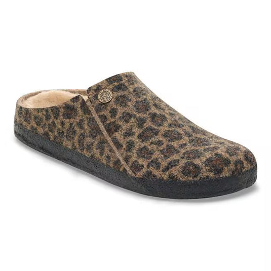 Birkenstock Women's Zermett Shearling Slipper Leo Toffee