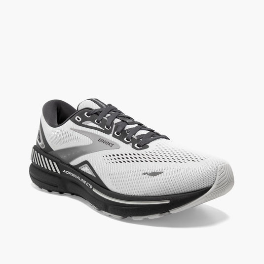 Brooks Men's Adrenaline GTS 23 Sneaker Oyster/Ebony/Alloy Brooks Men's Adrenaline GTS 23 Sneaker Oyster/Ebony/Alloy