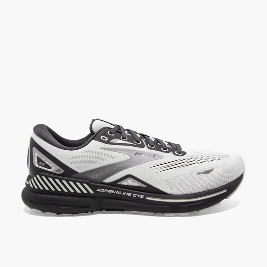 Brooks Men's Adrenaline GTS 23 Sneaker Oyster/Ebony/Alloy Brooks Men's Adrenaline GTS 23 Sneaker Oyster/Ebony/Alloy