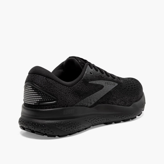 Brooks Men's Ghost 16 Sneaker Black/Black/Ebony Brooks Men's Ghost 16 Sneaker Black/Black/Ebony